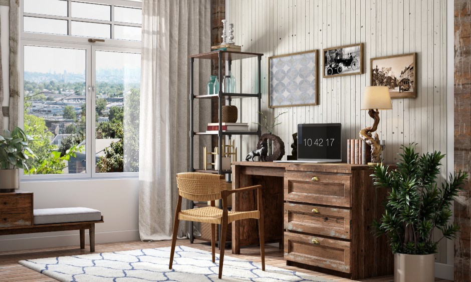 37rustic-style-home-office-design