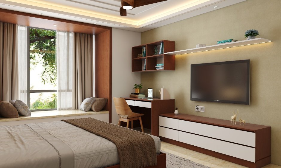 41bedroom-tv-unit-design-with-attached-study-table